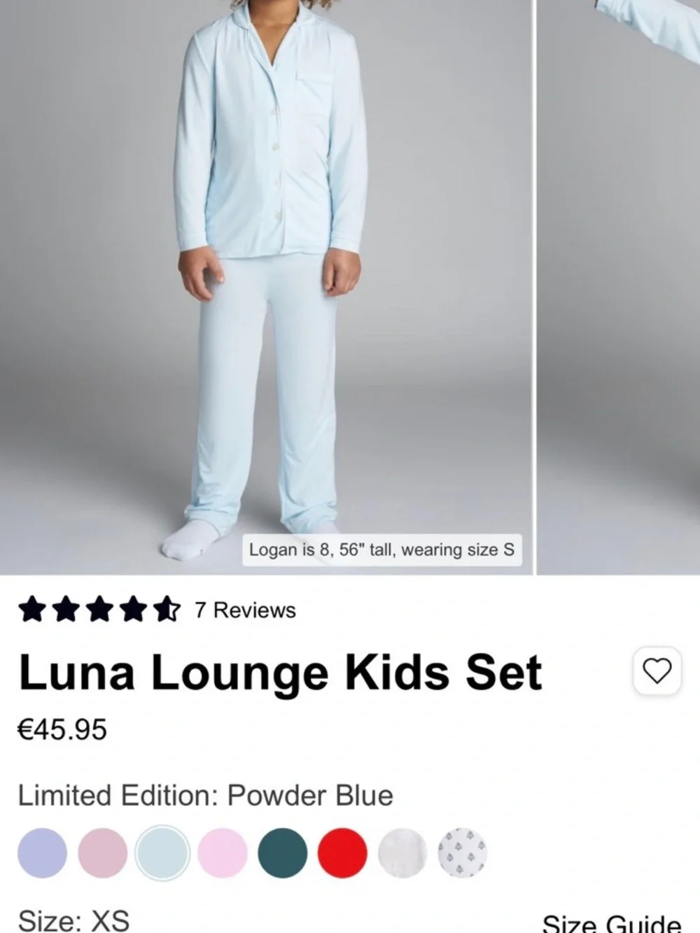 Comfrt Luna Lounge Kids Set (XS)